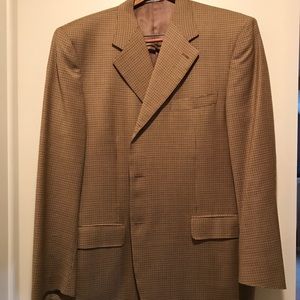 Canali houndstooth sport coat.